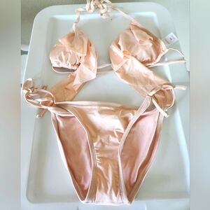 NWT Champagne color 2pc. Bikini